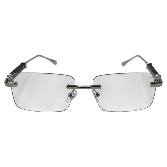 Cartier Rimless Glasses | Transitions & Blue Blocker | Used – Like New - Picture 2 of 16